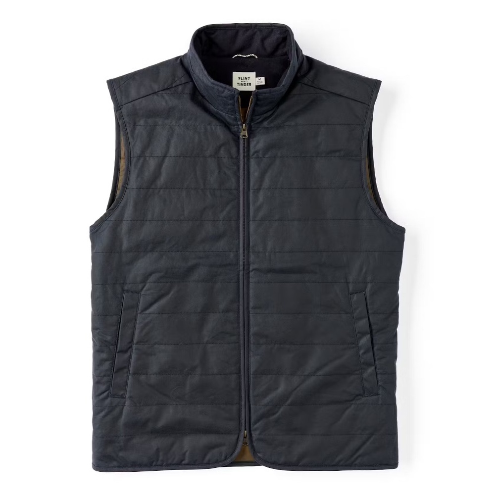 Flint and Tinder York Quilted Waxed Vest